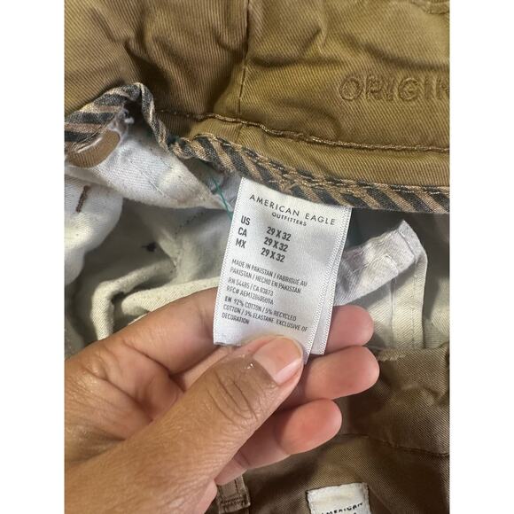 American Eagle Original Straight Pants – Brown, 29x32 - Picture 10 of 10